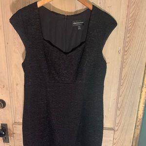 Great black dress with cap sleeves!